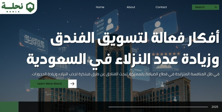أفكار فعالة لتسويق الفندق وزيادة عدد النزلاء في السعودية